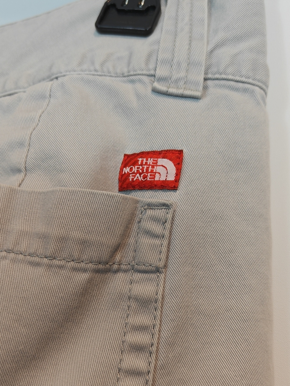 The North Face Shorts Cotton Beige Chino Khaki Hiker Outdoors Size 8 - Picture 14 of 16